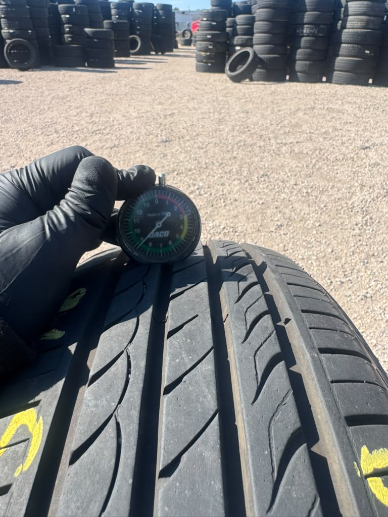 205/65R16 Pair (2 Used Tires) Delinte DH2