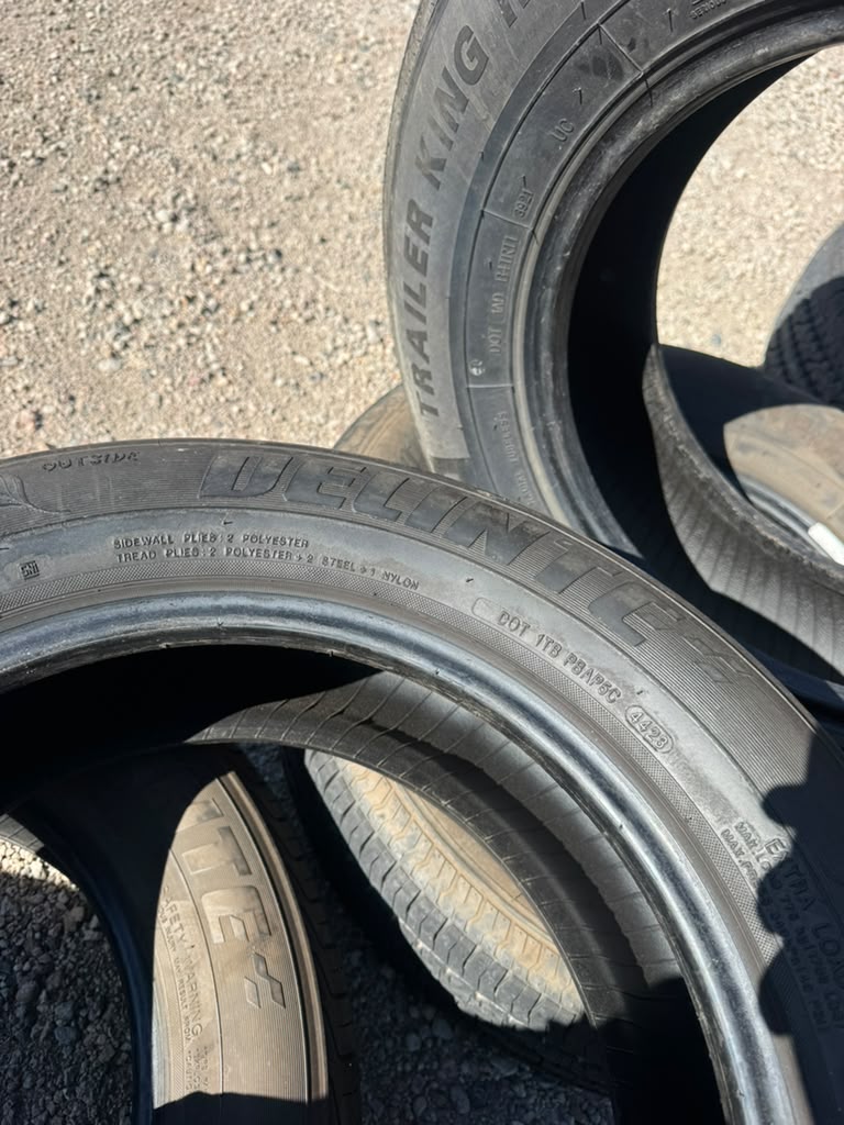 205/65R16 Pair (2 Used Tires) Delinte DH2