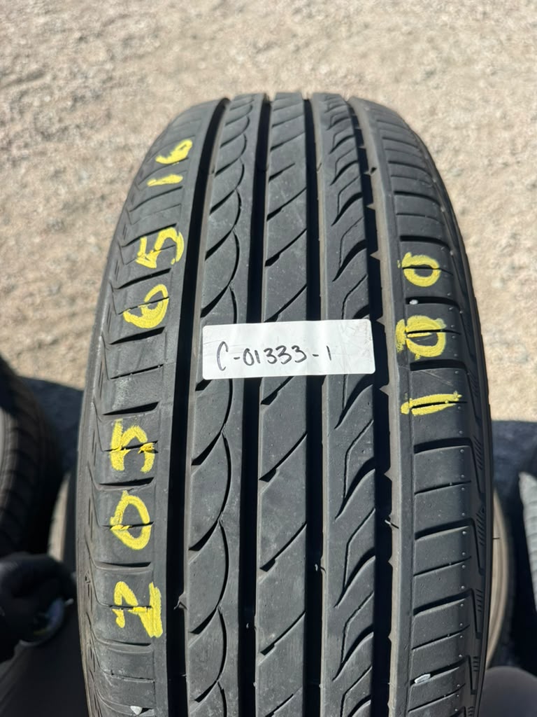 205/65R16 Pair (2 Used Tires) Delinte DH2