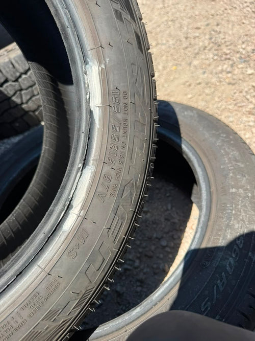 195/55R16 Pair (2 Used Tires) Falken ZIEX ZE960