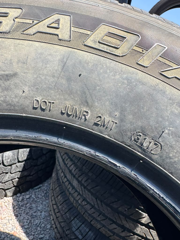 ST235/80R16 Pair (2 Used Tires) Castle Rock ST Radial ST226