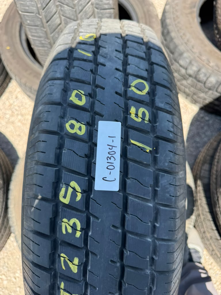 ST235/80R16 Pair (2 Used Tires) Castle Rock ST Radial ST226