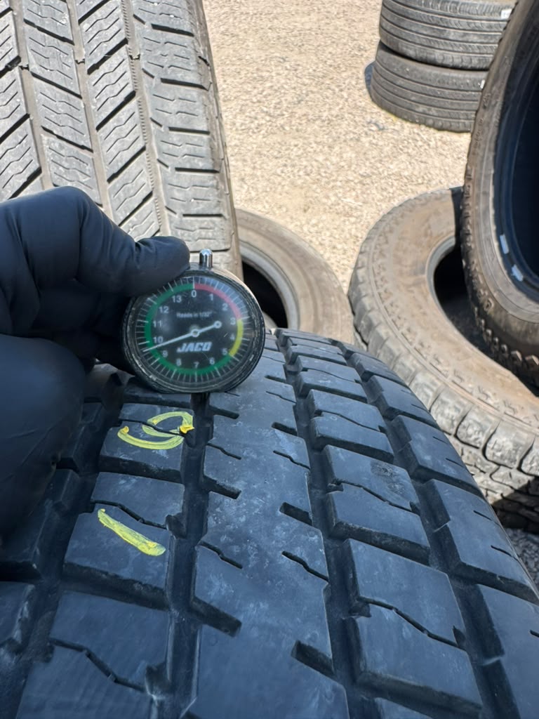 ST235/80R16 Pair (2 Used Tires) Castle Rock ST Radial ST226