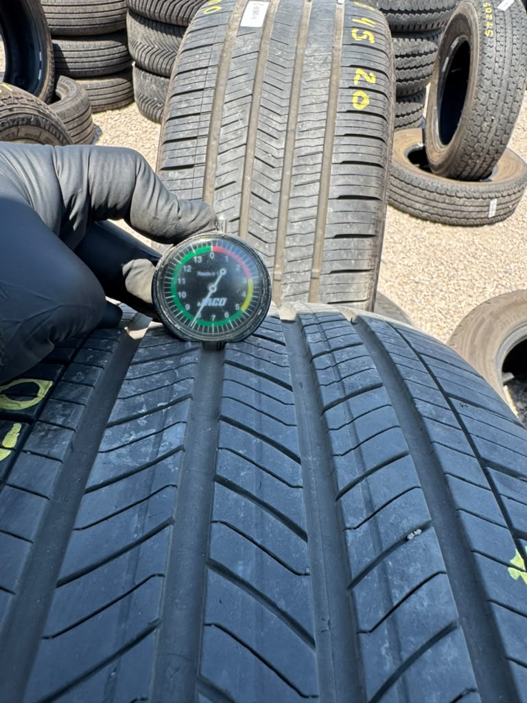 245/50R20 Pair (2 Used Tires) Michelin Primacy LTX