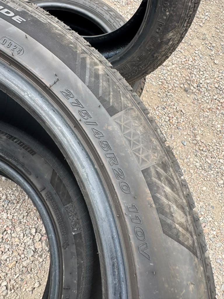 275/45R20 Pair (2 Used Tires) Nexen N5000 Platinum