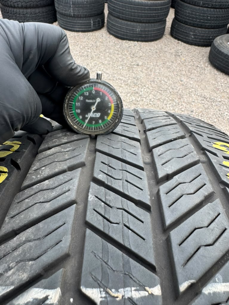 275/50R22 Pair (2 Used Tires) Continental Terrain Contact