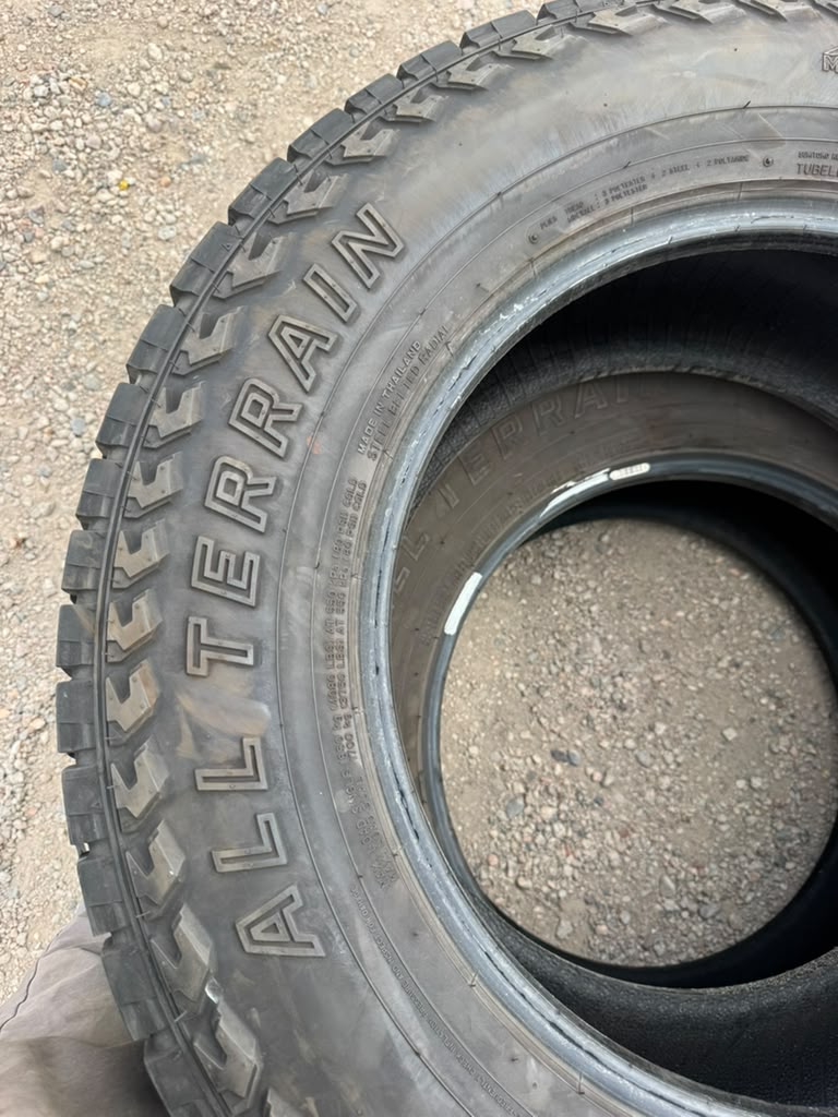 LT295/65R20 Pair (2 Used Tires) Mazama Open Range SQM-3