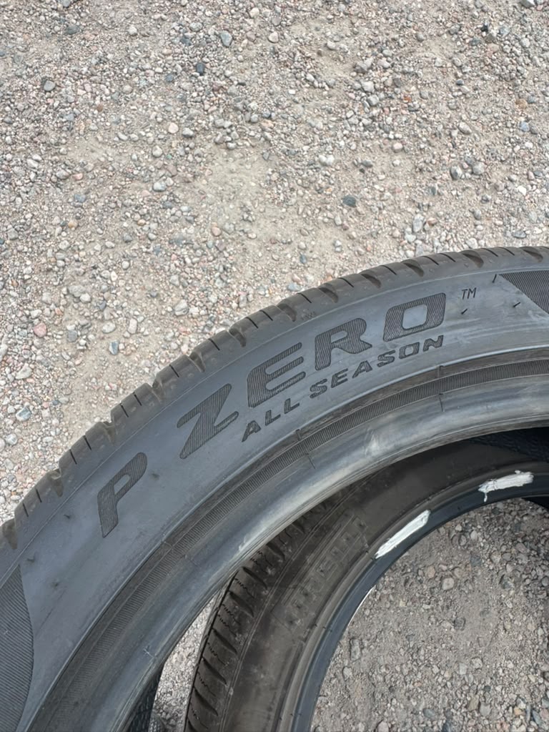 235/45R18 Pair (2 Used Tires) Pirelli P Zero
