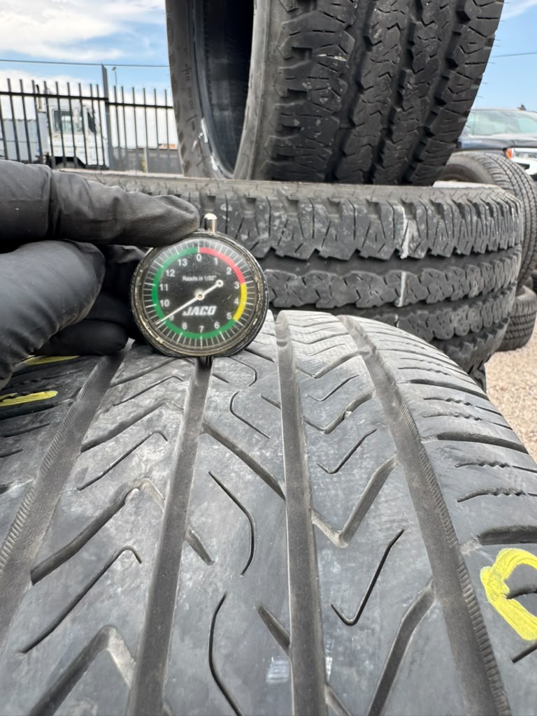 215/55R16 Pair (2 Used Tires) Toyo Extensa