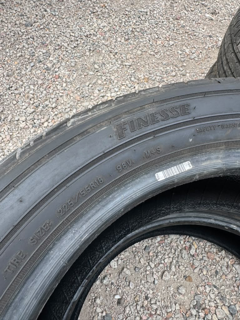 225/55R18 Set (4 Used Tires) Goodyear Assurance