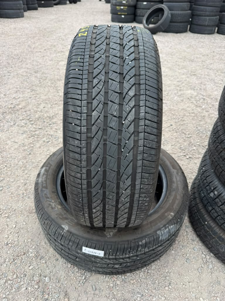 245/50R19 Pair (2 Used Tires) Bridgestone Dueler H/P Sport