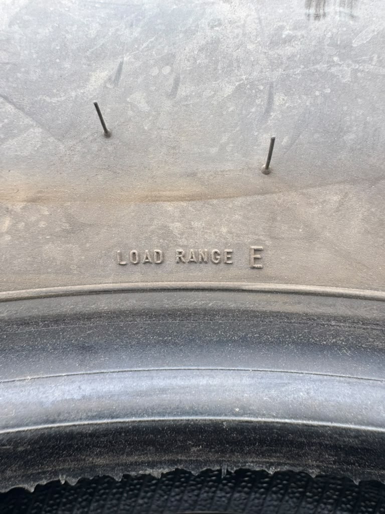 LT285/60R20 Set (4 Used Tires) Firestone Transforce AT