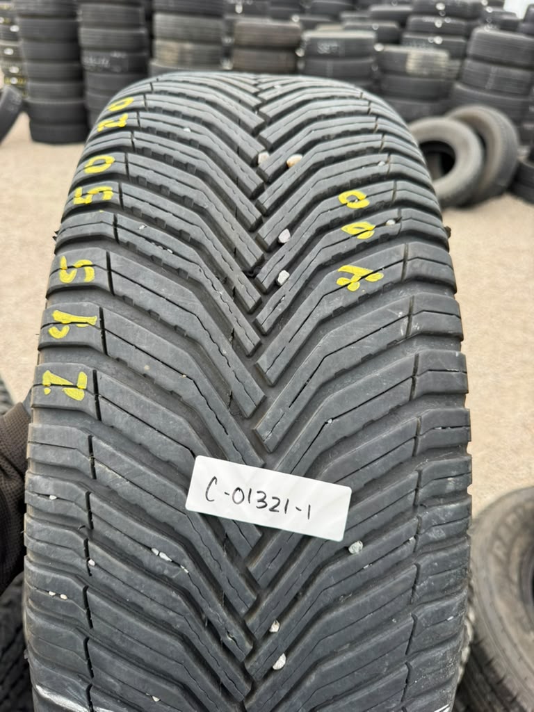 245/50R20 Set (4 Used Tires) Michelin Cross Climate