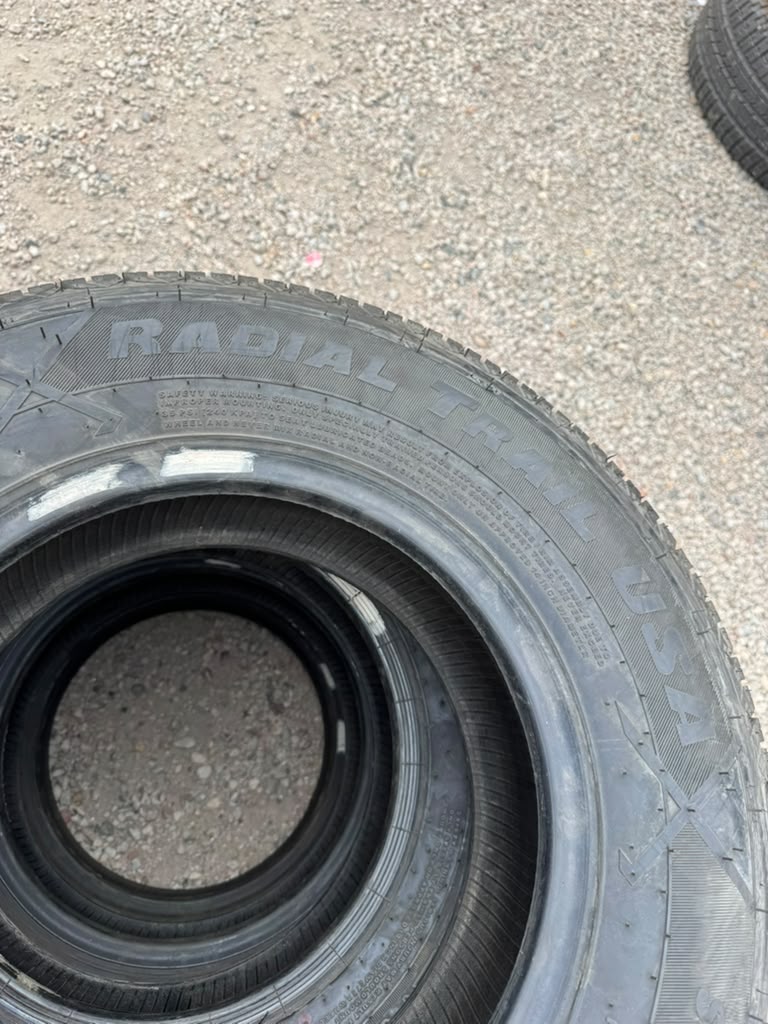 ST205/75R14 Set (4 Used Tires) Carlstar ST