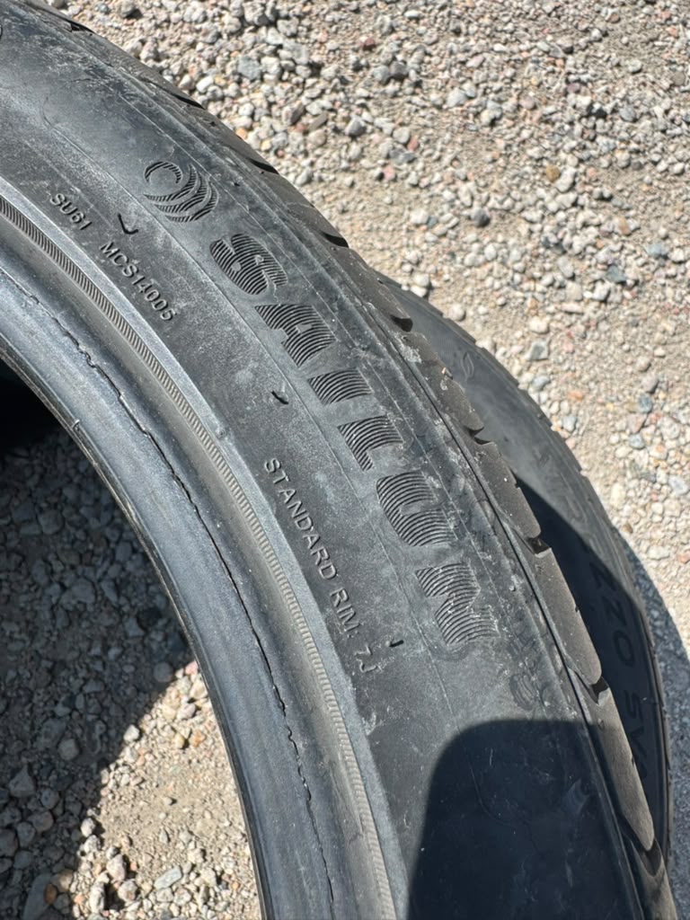 205/45R17 Pair (2 Used Tires) Sailun Atrezzo SVA1