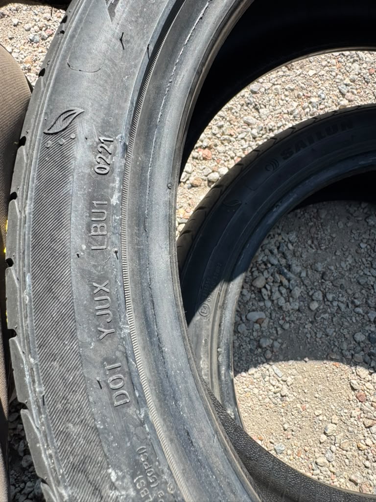 205/45R17 Pair (2 Used Tires) Sailun Atrezzo SVA1