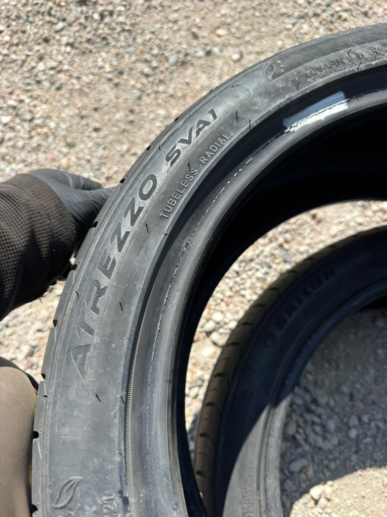 205/45R17 Pair (2 Used Tires) Sailun Atrezzo SVA1