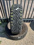 LT285/75R18 Pair (2 Used Tires) Goodyear Wrangler DuraTrac