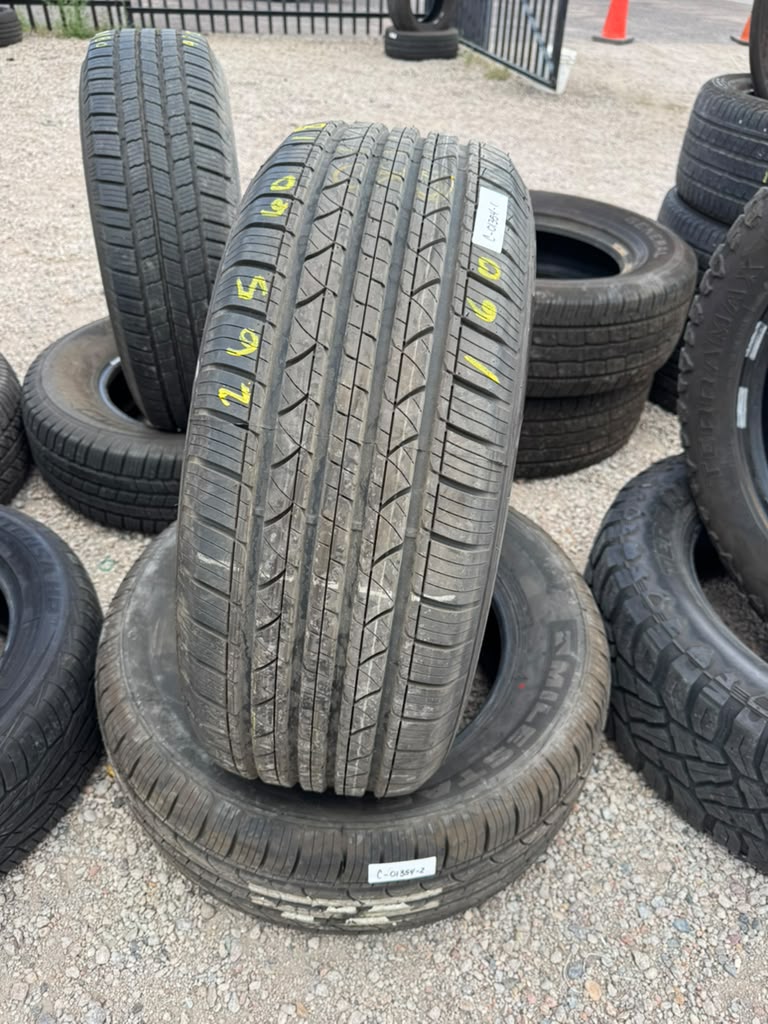 265/60R18 Pair (2 Used Tires) Milestar MS932