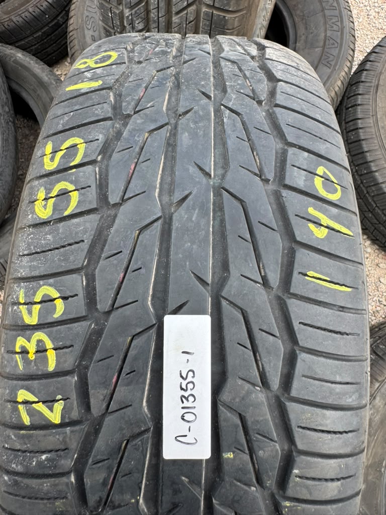 235/55R18 Pair (2 Used Tires) Toyo Extensa HP