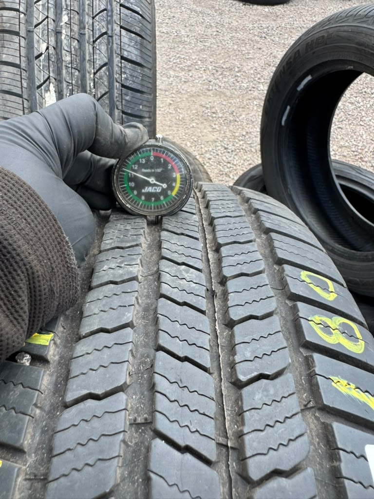245/75R16 Pair (2 Used Tires) Michelin Defender LTX