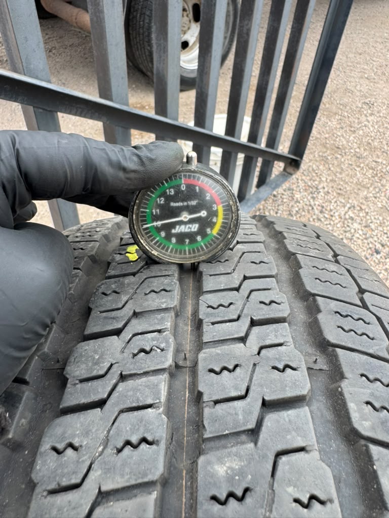 235/65R16C Pair (2 Used Tires) Hercules Terra Trac CH4
