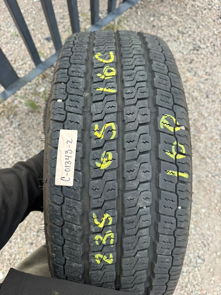 235/65R16C Pair (2 Used Tires) Hercules Terra Trac CH4