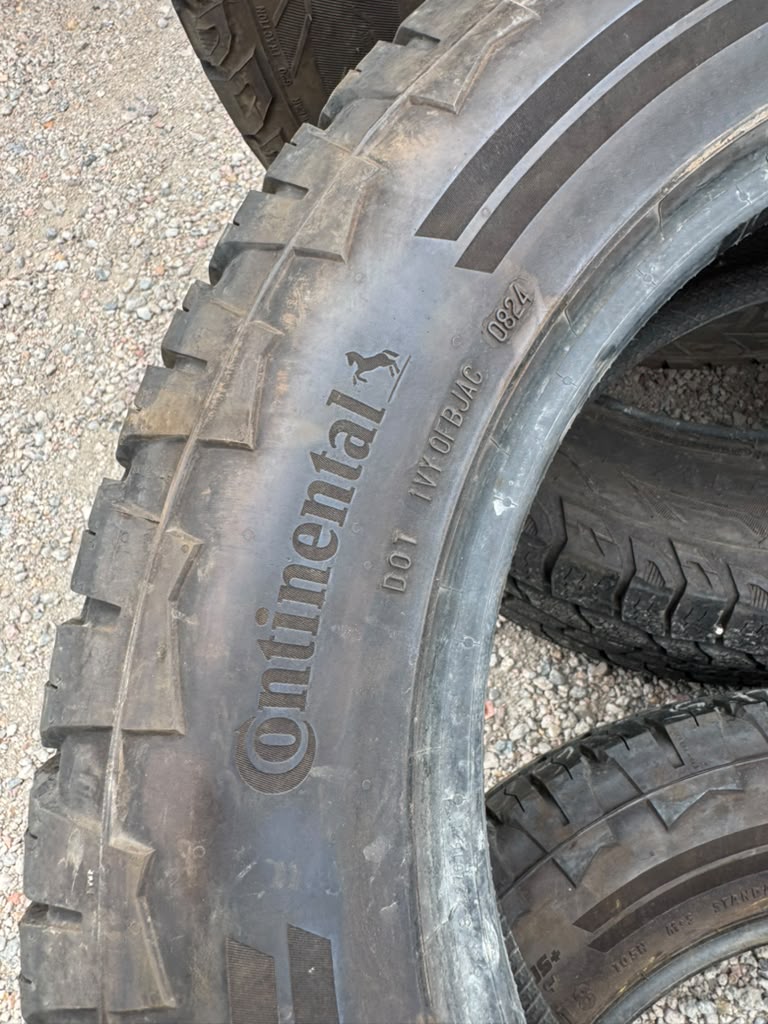 245/60R18 Pair (2 Used Tires) Continental Terrain Contact