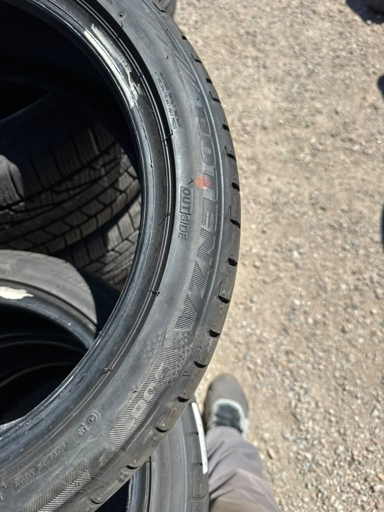 205/45R17 Set (4 Used Tires) Bridgestone Potenza S001