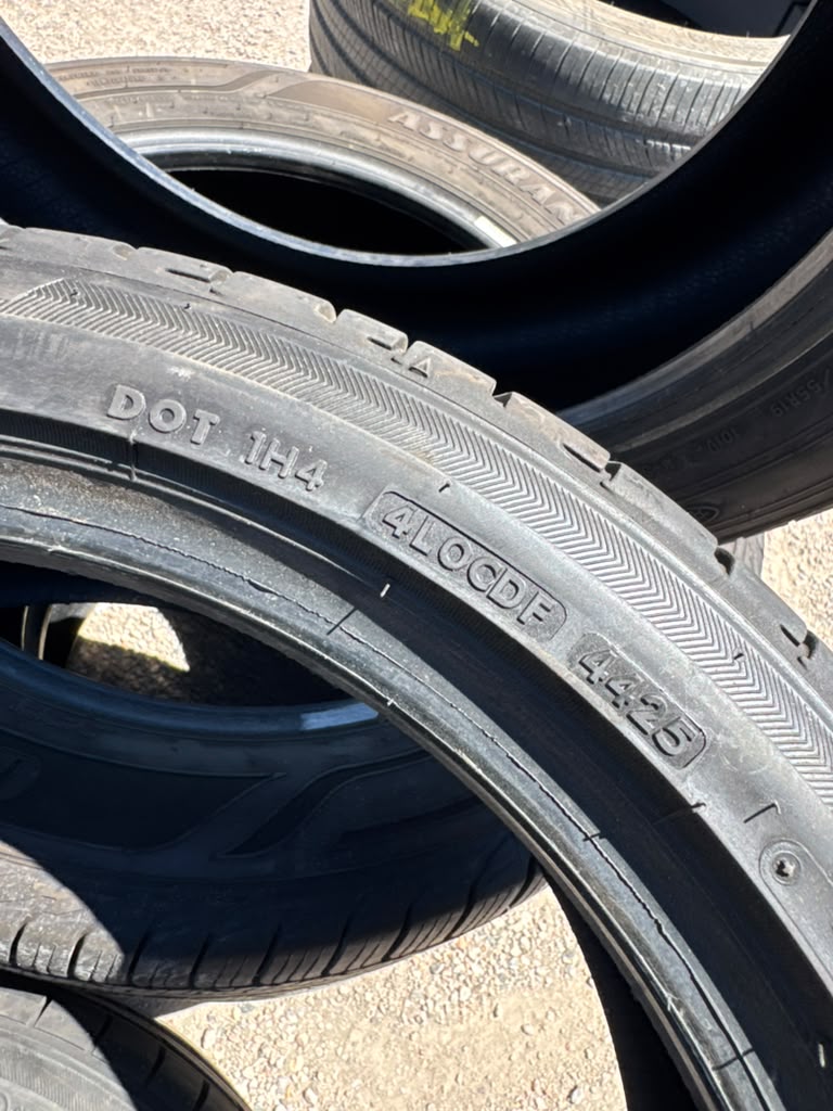 205/45R17 Set (4 Used Tires) Bridgestone Potenza S001