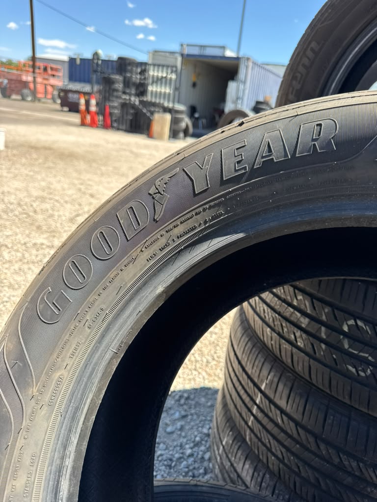 245/60R18 Pair (2 Used Tires) Goodyear Assurance