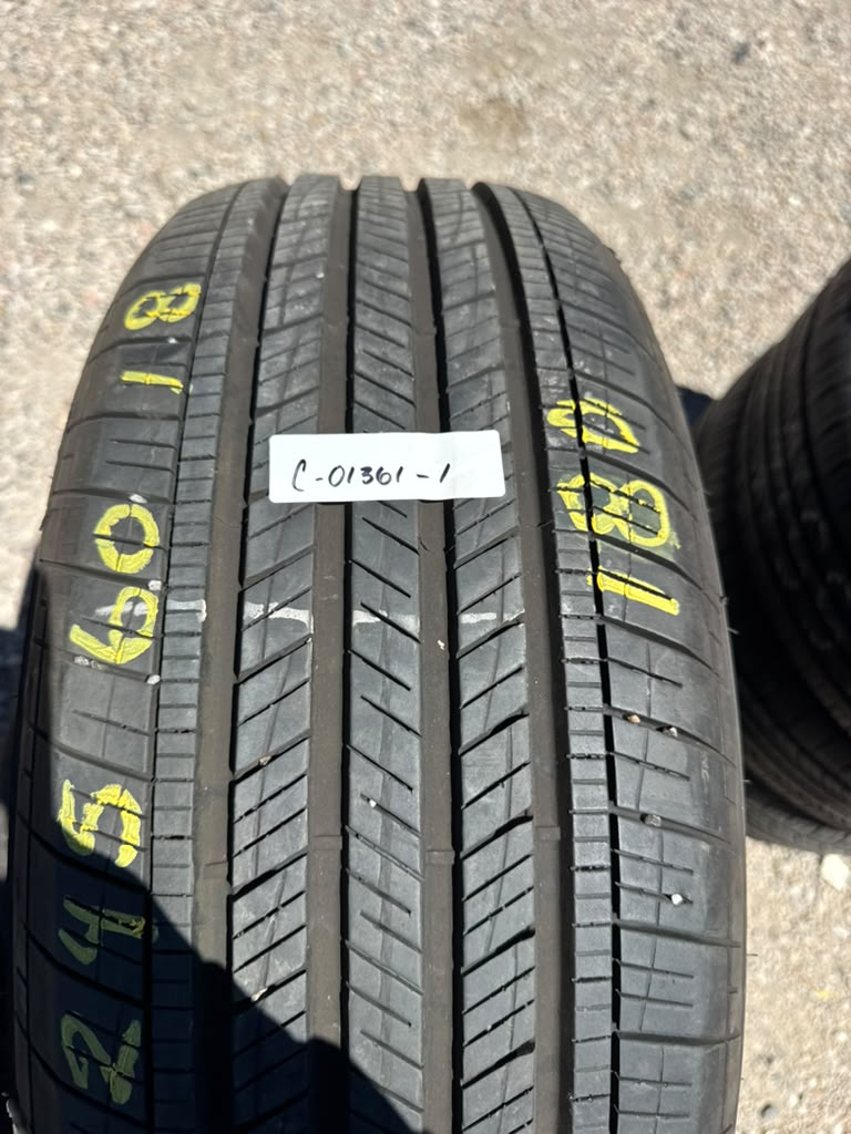 245/60R18 Pair (2 Used Tires) Goodyear Assurance