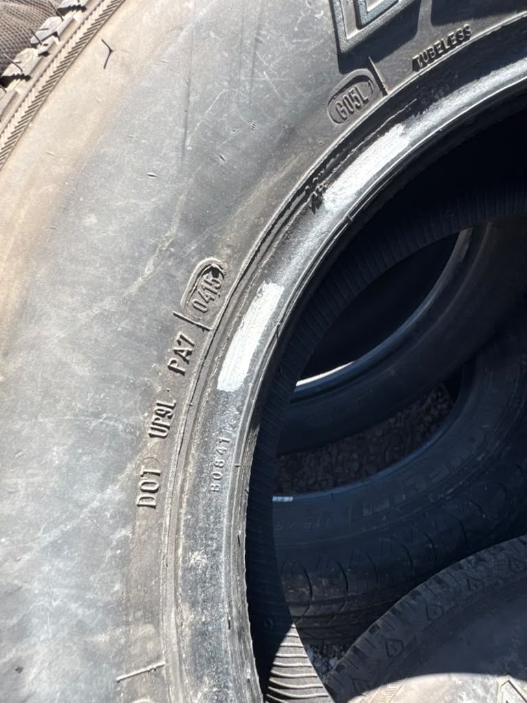 245/70R16 Pair (2 Used Tires) Definity Dakota
