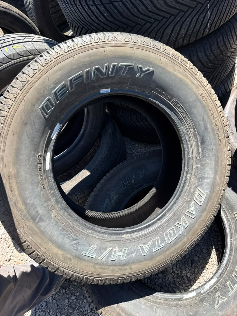 245/70R16 Pair (2 Used Tires) Definity Dakota