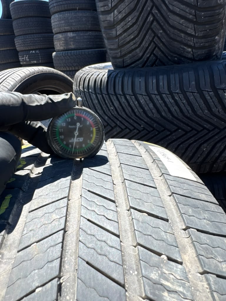 215/55R17 Pair (2 Used Tires) Michelin Defender