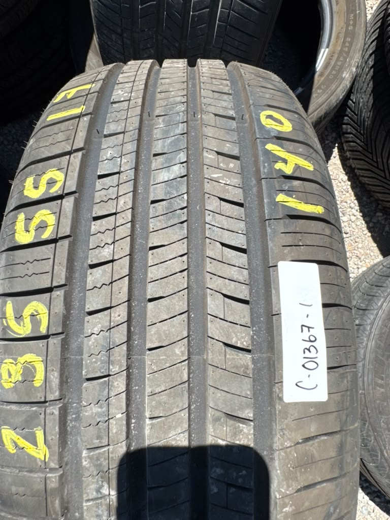 235/55R17 Pair (2 Used Tires) Fortune Perfectus