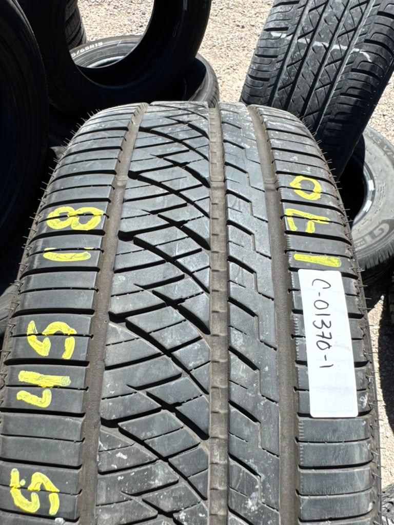 215/45R18 Pair (2 Used Tires) Falken Ziex ZE960