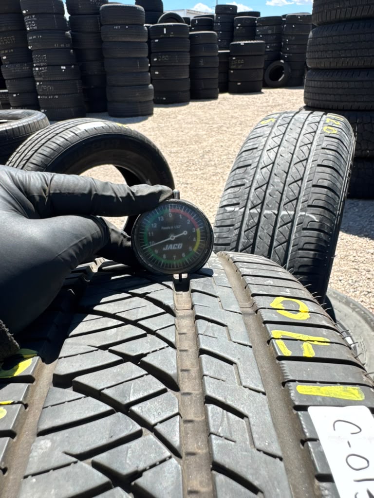 215/45R18 Pair (2 Used Tires) Falken Ziex ZE960