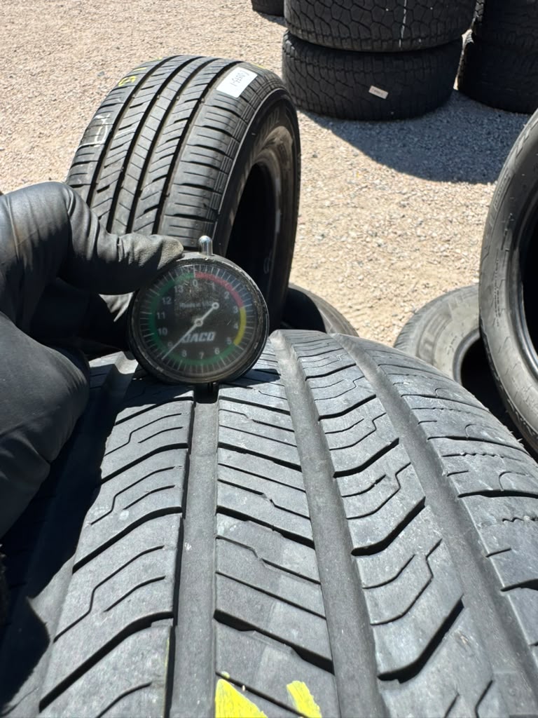 225/55R17 Set (4 Used Tires) Sailun Atrezzo SH408