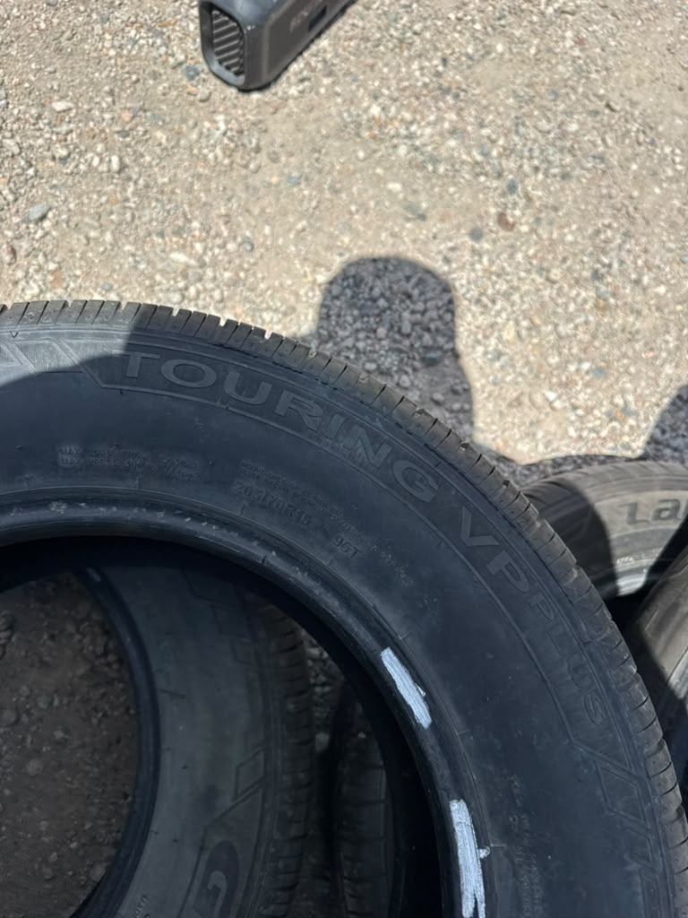 205/70R15 Pair (2 Used Tires) GTRadial Touring