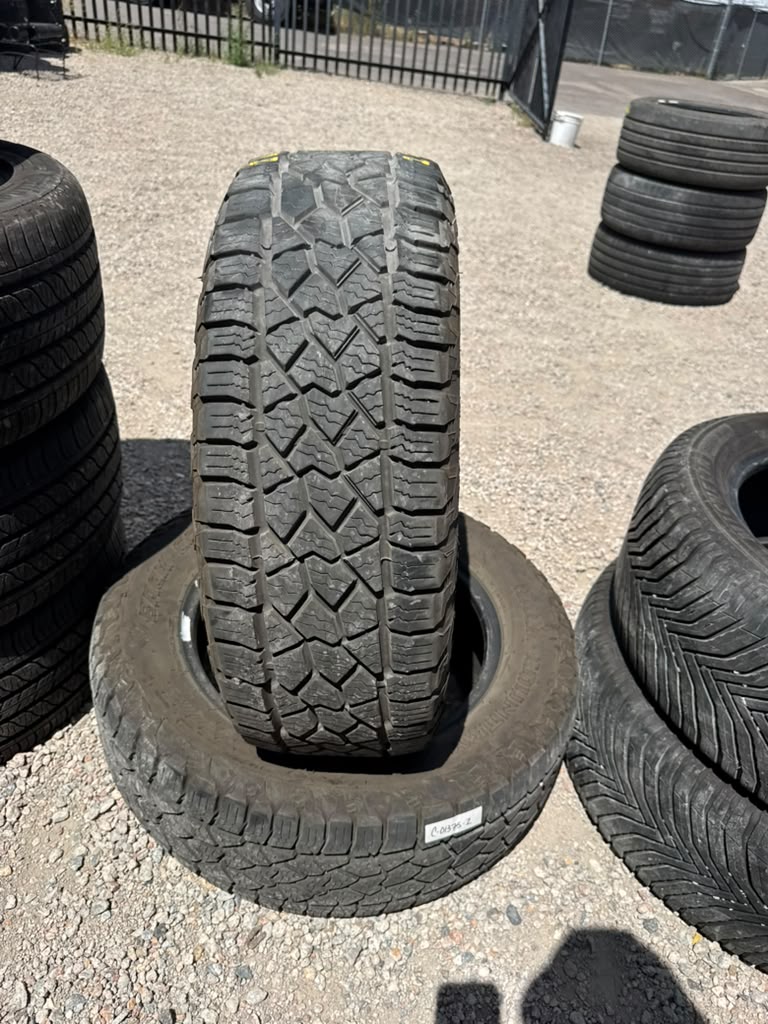 245/60R18 Pair (2 Used Tires) DeanTires Back Country