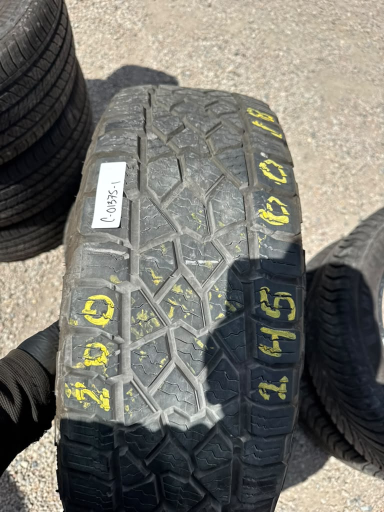 245/60R18 Pair (2 Used Tires) DeanTires Back Country