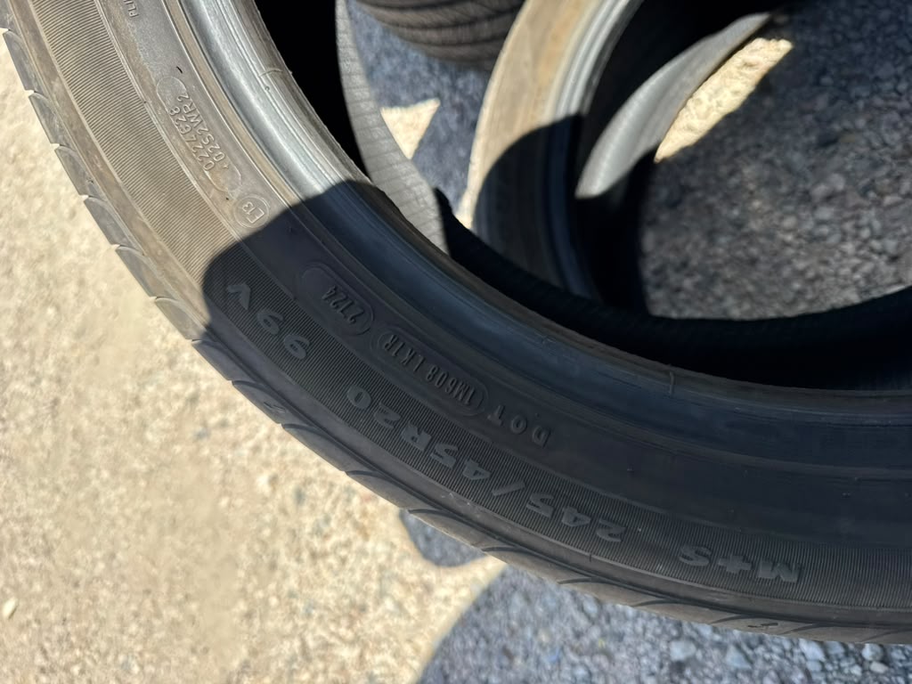 245/45R20 Pair (2 Used Tires) Goodyear Eagle Touring