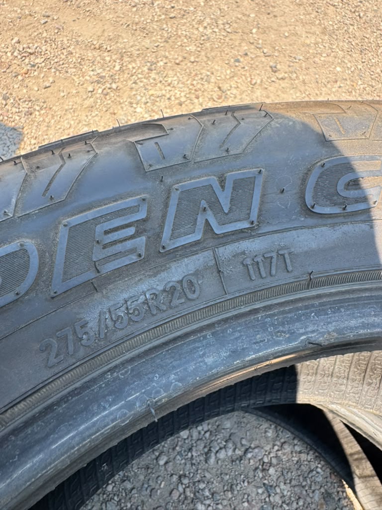 275/55R20 Pair (2 Used Tires) Toyo Open Country