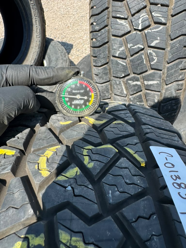 245/65R17 Pair (2 Used Tires) DeanTires Back Country