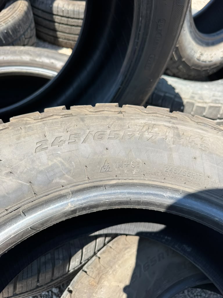 245/65R17 Pair (2 Used Tires) DeanTires Back Country