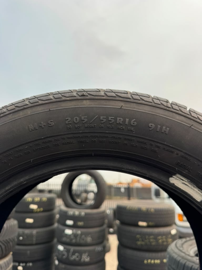 205/55R16 Set (4 Used Tires) Douglas Touring