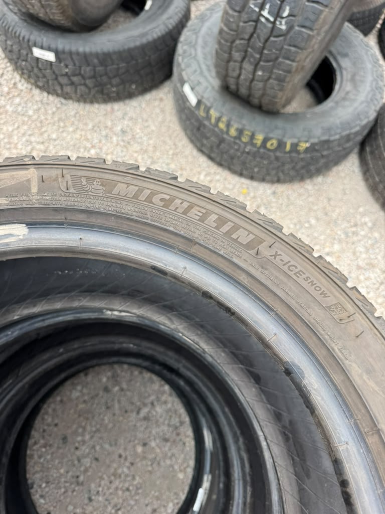 205/50R17 Set (4 Used Tires) Michelin X-ice