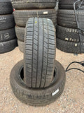 215/55R17 Pair (2 Used Tires) Michelin Defender