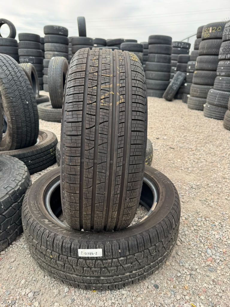 235/50R19 Pair (2 Used Tires) Pirelli Scorpion Verde
